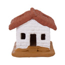 Miniatura Casinha em Barro Branca
