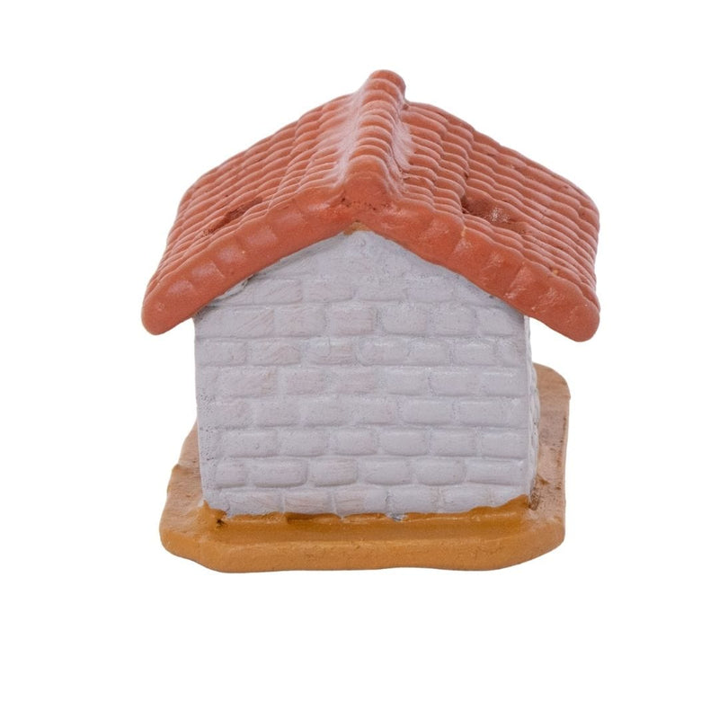 Miniatura Casinha em Barro Cinza