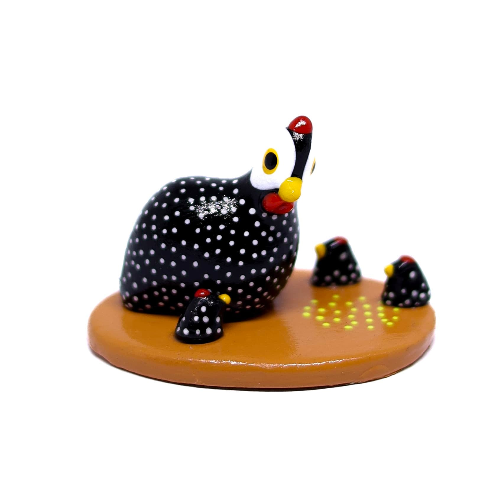 Miniatura Galinha da Angola em Cerâmica 06