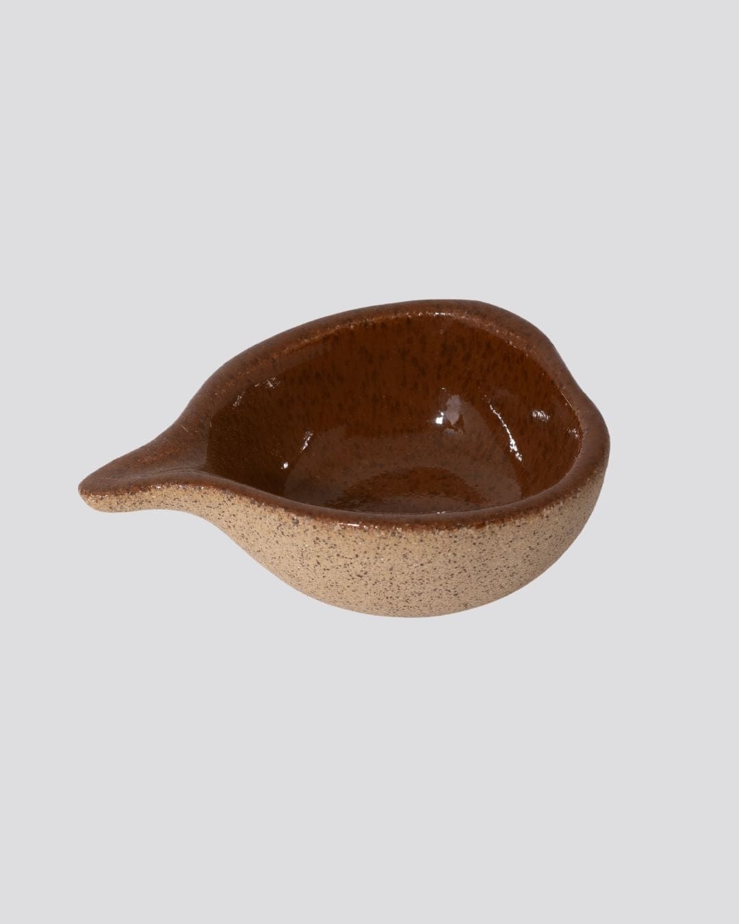 Petisqueira em Cerâmica P Marrom