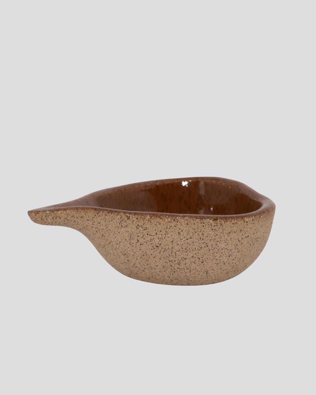 Petisqueira em Cerâmica P Marrom