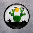 Prato de Cerâmica Cacto 20 cm