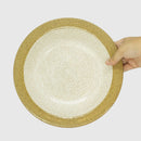 Prato Fundo Branco em Cerâmica