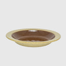 Prato Fundo Marrom em Cerâmica