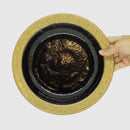 Prato Fundo Preto em Cerâmica