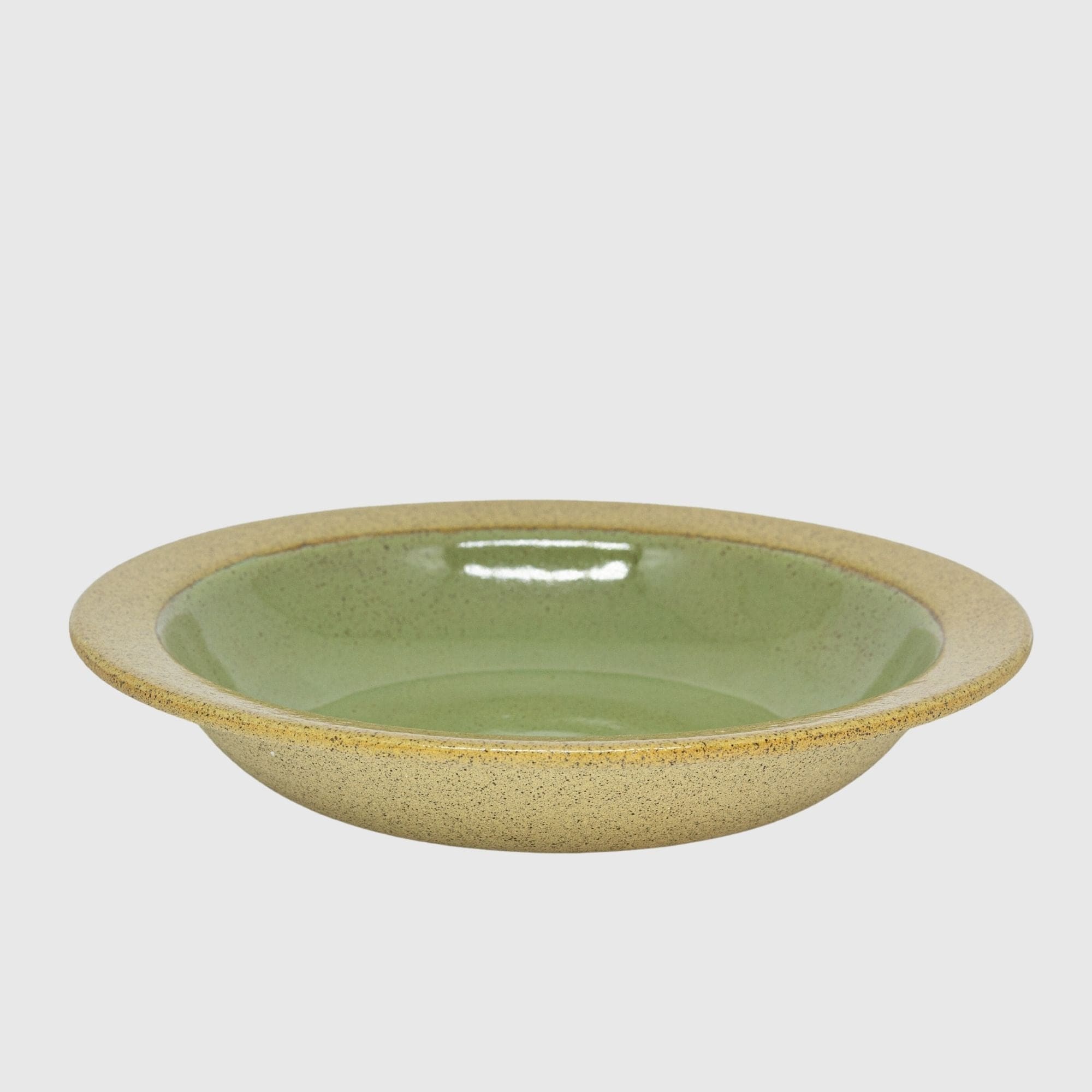 Prato Fundo Verde em Cerâmica