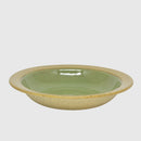 Prato Fundo Verde em Cerâmica