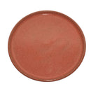 Prato Raso em Cerâmica Rosa G