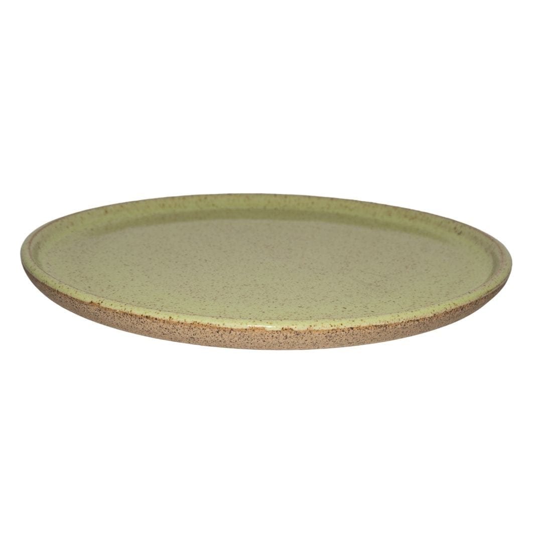 Prato Raso em Cerâmica Verde M