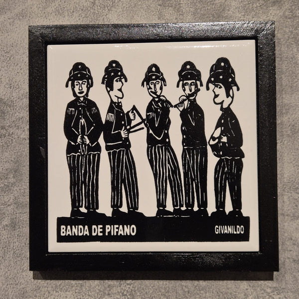 Quadrinho Banda de Pífano 20 X 20 cm