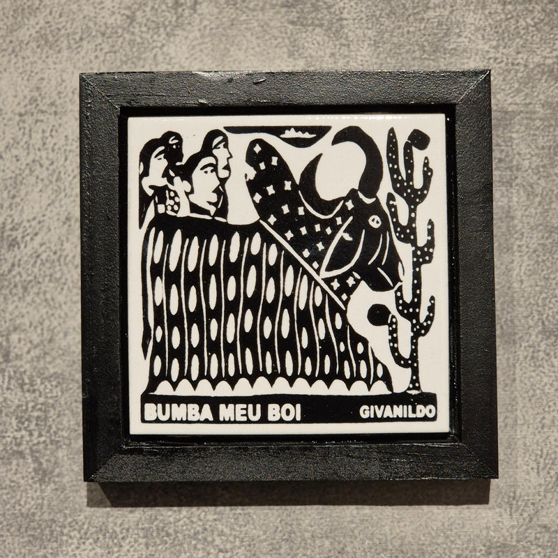 Quadrinho Bumba meu Boi 14 X 14 cm