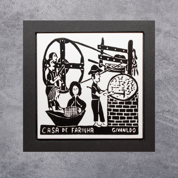 Quadrinho Casa de Farinha 14 X 14 cm