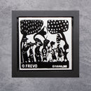 Quadrinho O Frevo 14 X 14 cm