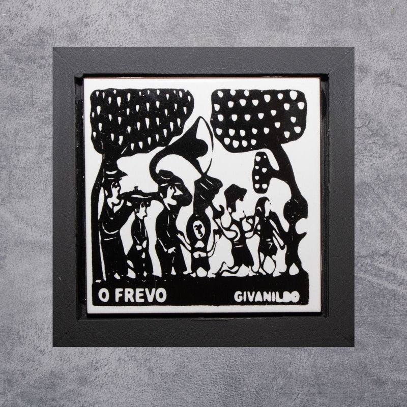 Quadrinho O Frevo 14 X 14 cm