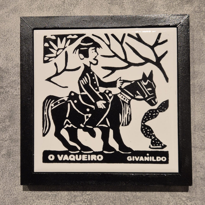 Quadrinho Vaqueiro 20 X 20 cm