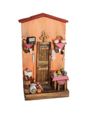 Quadro Cenas do Interior de Madeira