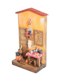 Quadro Cenas do Interior de Madeira