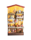 Quadro Cenas do Interior de Madeira