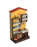 Quadro Cenas do Interior de Madeira