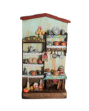 Quadro Cenas do Interior de Madeira