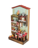 Quadro Cenas do Interior de Madeira