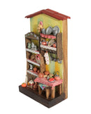 Quadro Cenas do Interior de Madeira