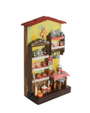 Quadro Cenas do Interior de Madeira