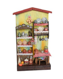 Quadro Cenas do Interior de Madeira