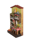 Quadro Cenas do Interior de Madeira