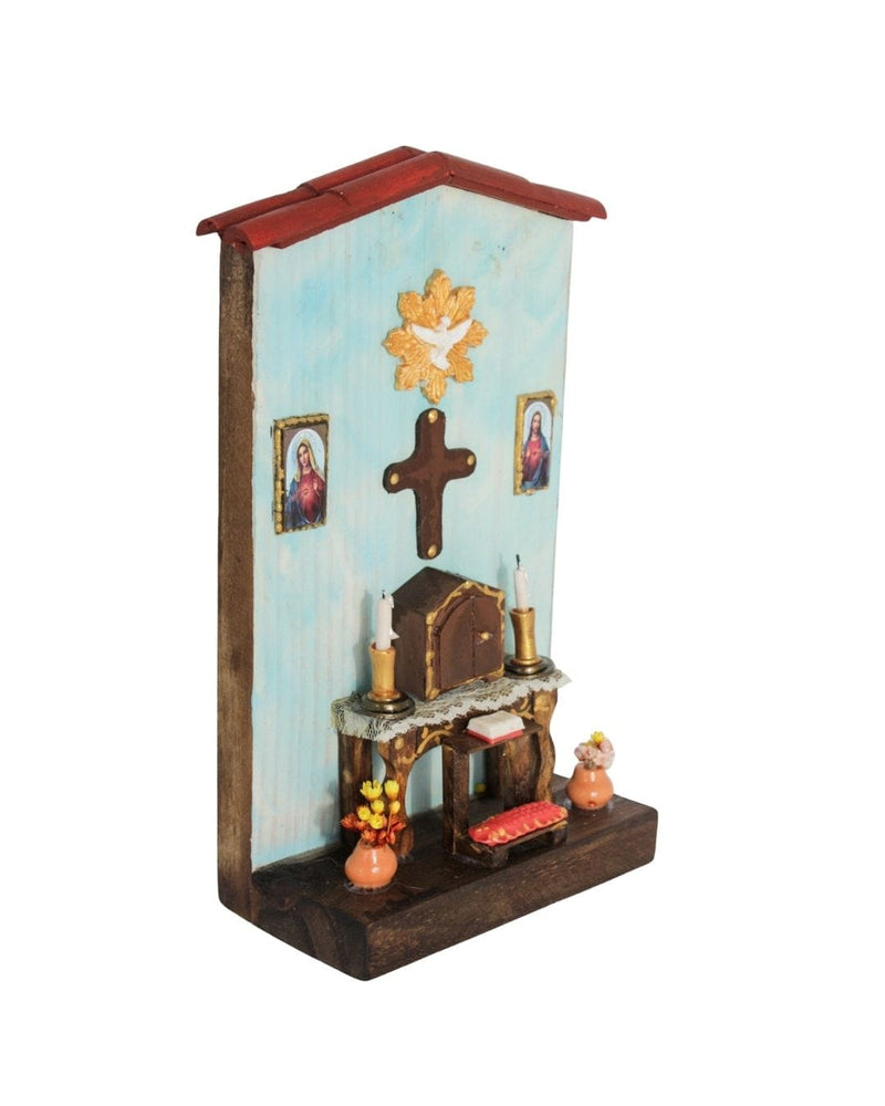 Quadro Cenas do Interior de Madeira