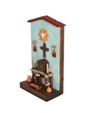 Quadro Cenas do Interior de Madeira