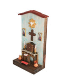 Quadro Cenas do Interior de Madeira