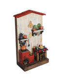 Quadro Cenas do Interior de Madeira