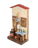 Quadro Cenas do Interior de Madeira