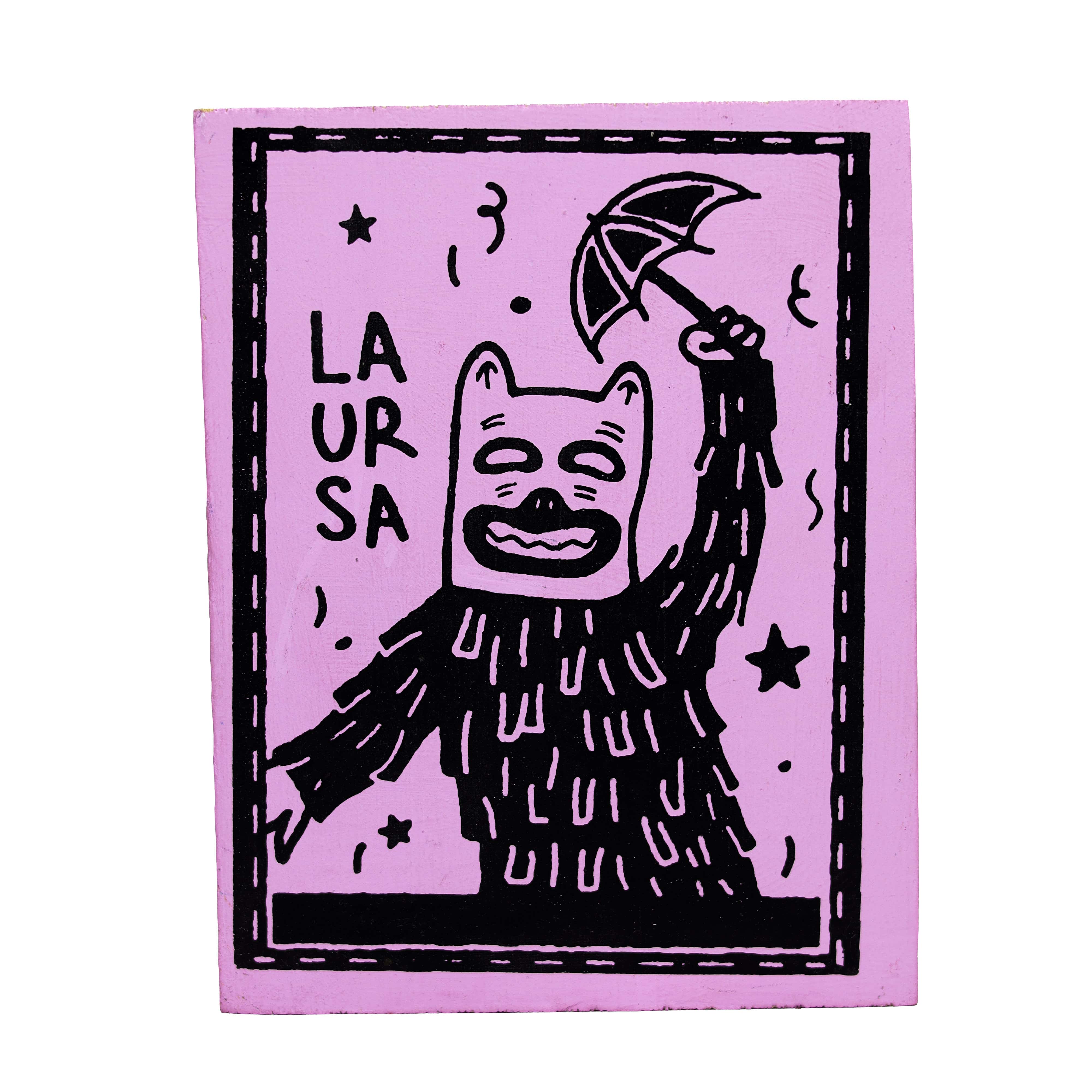 Quadro La ursa Rosa