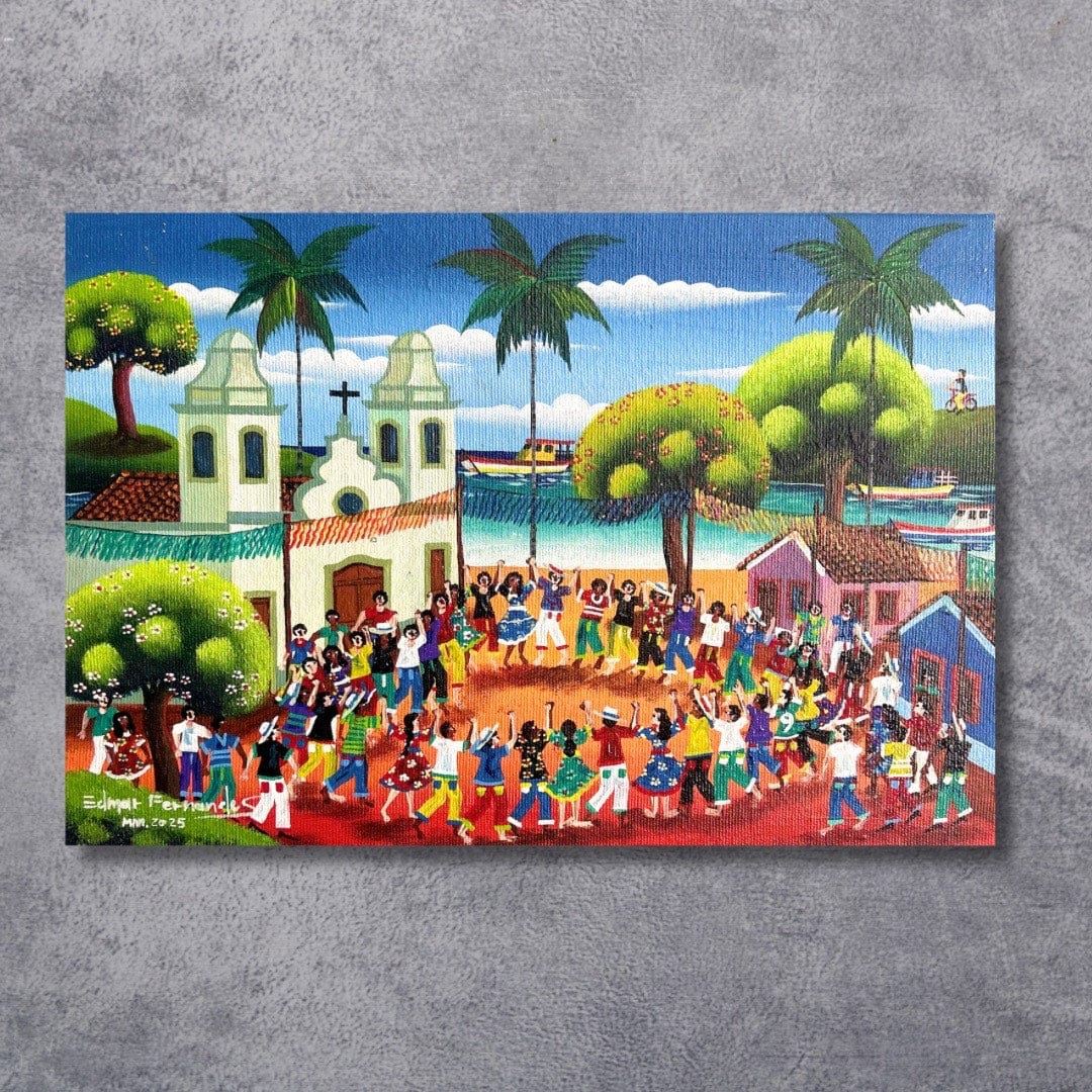 Tela Ciranda - 30 x 20 cm