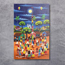 Tela Pau de Sebo Noite - 30 x 20 cm