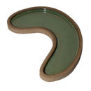 Trio Meia Lua com 3 Copos em Cerâmica