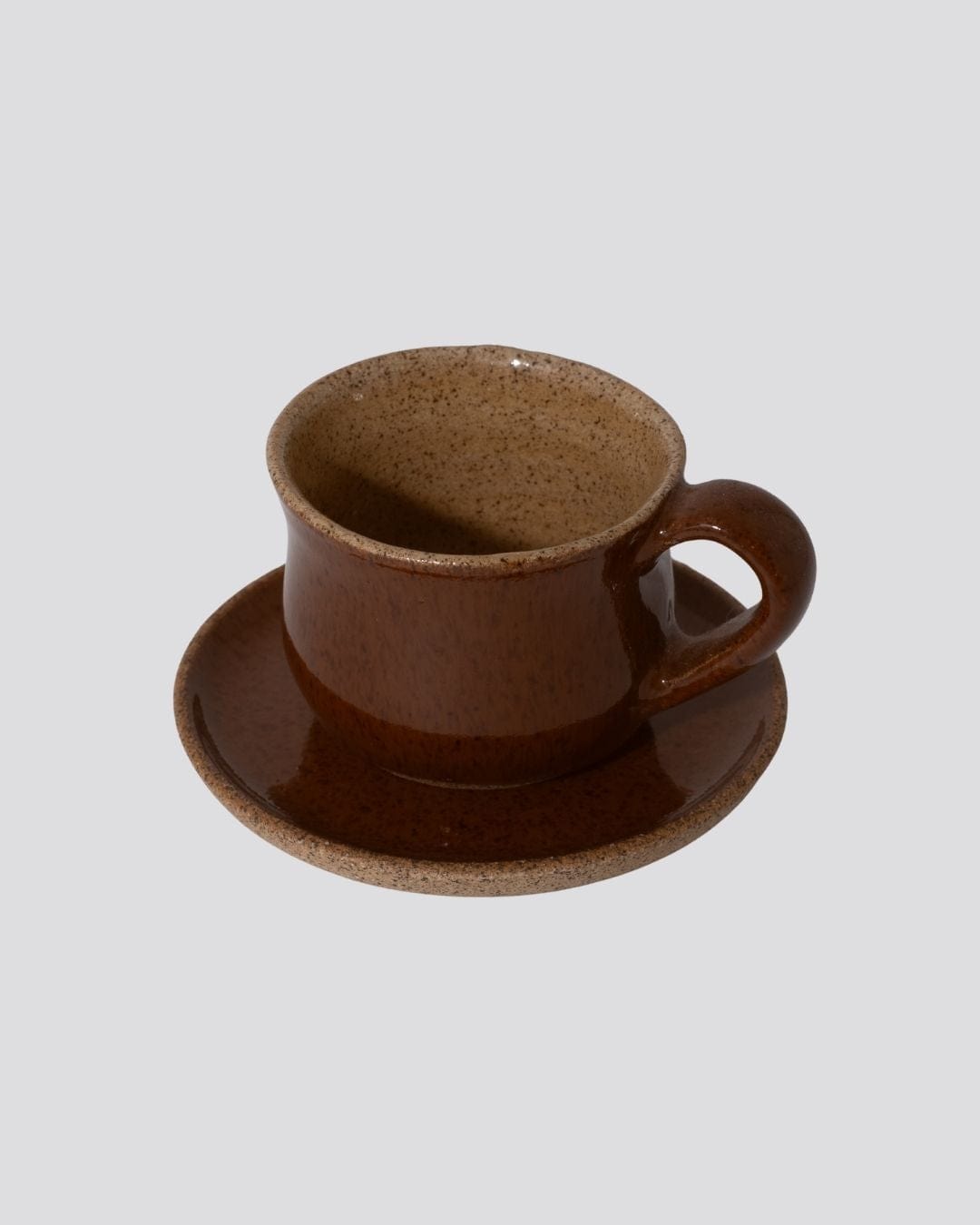 Xícara Marrom em Cerâmica 150ml