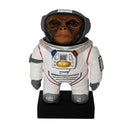 Escultura Macaco Astronauta em Papel Machê