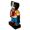 Escultura Gato Sanfoneiro em Papel Machê