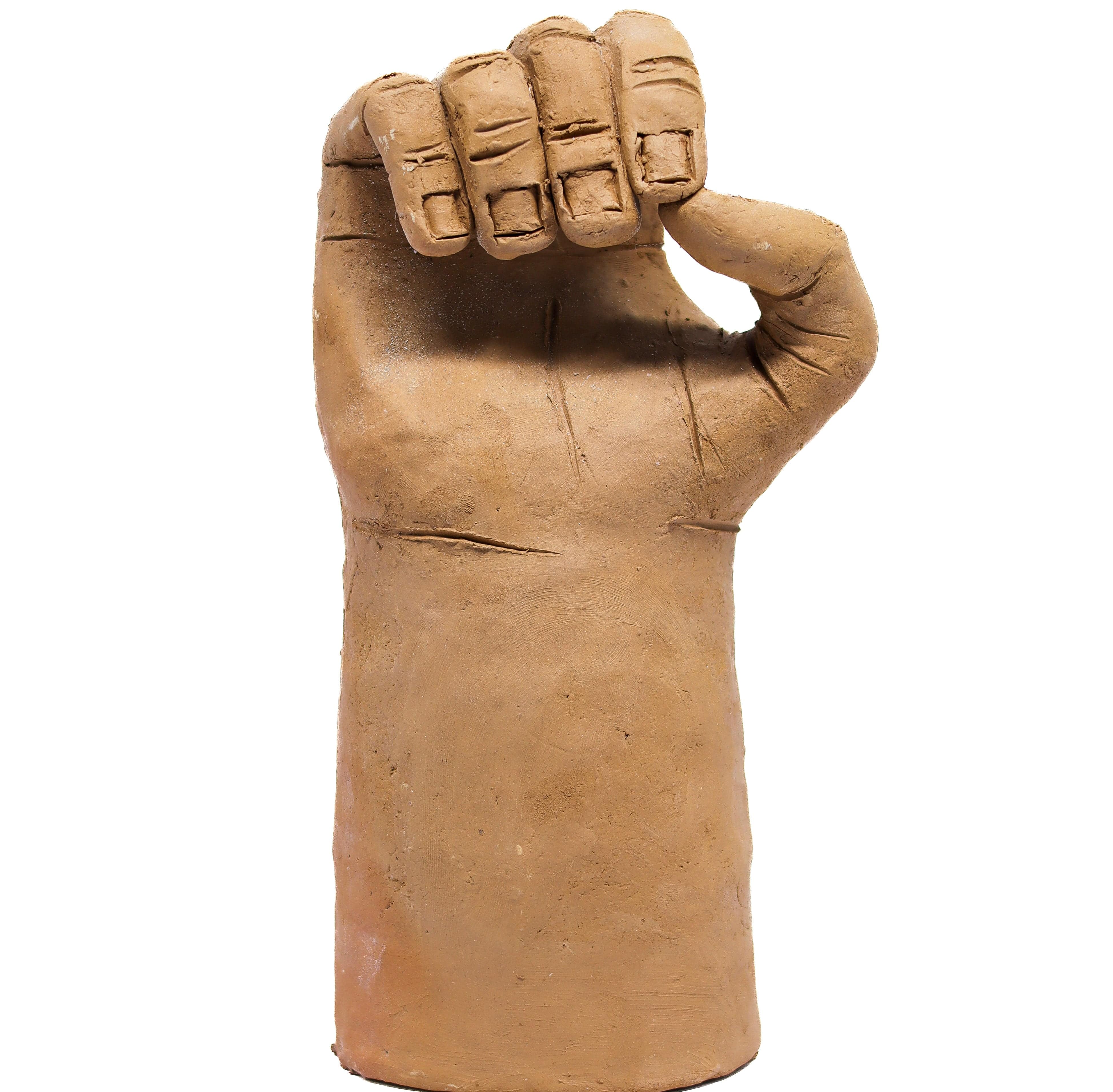 Escultura Love em Barro