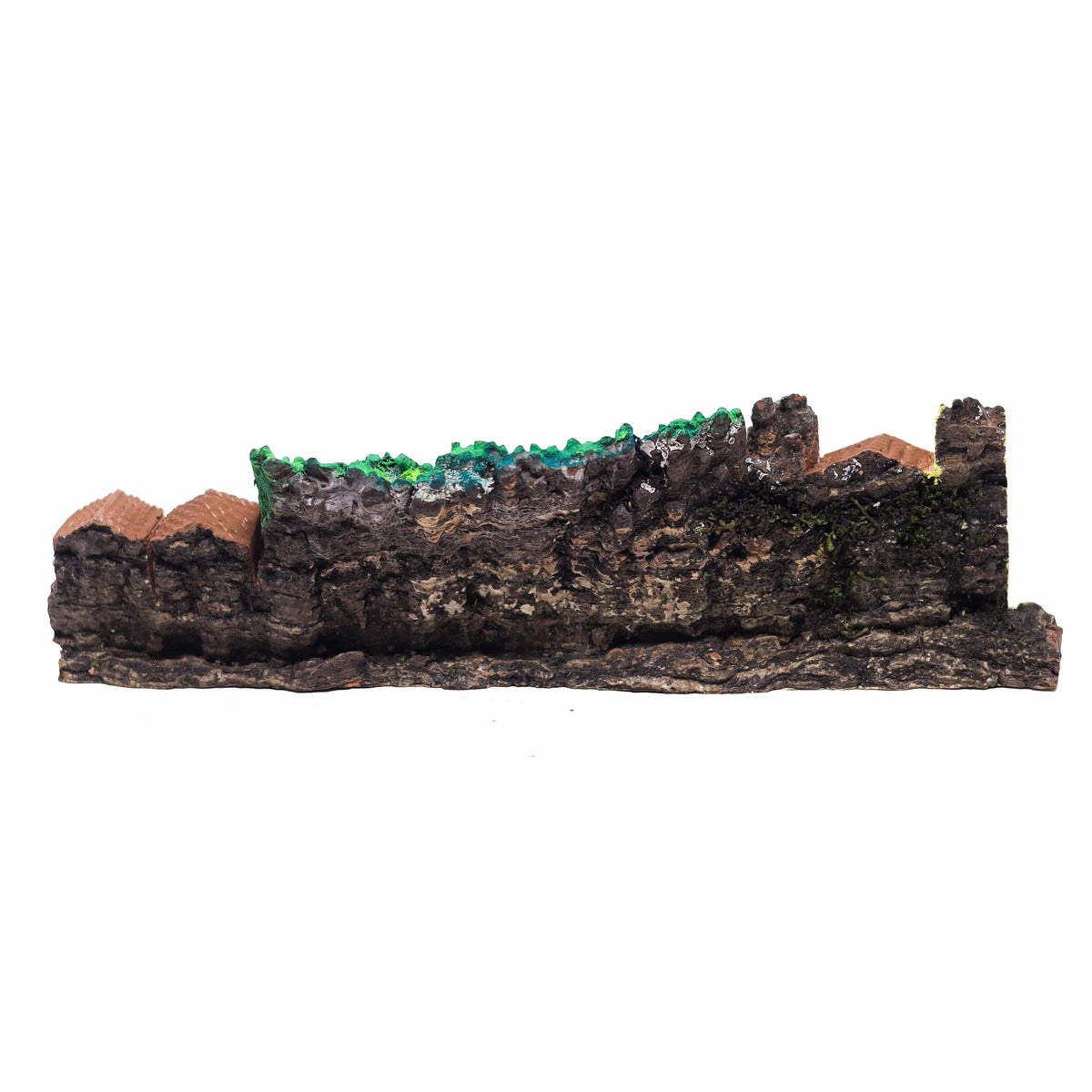 Escultura Casinha Talhada na Madeira CMS 21 cm