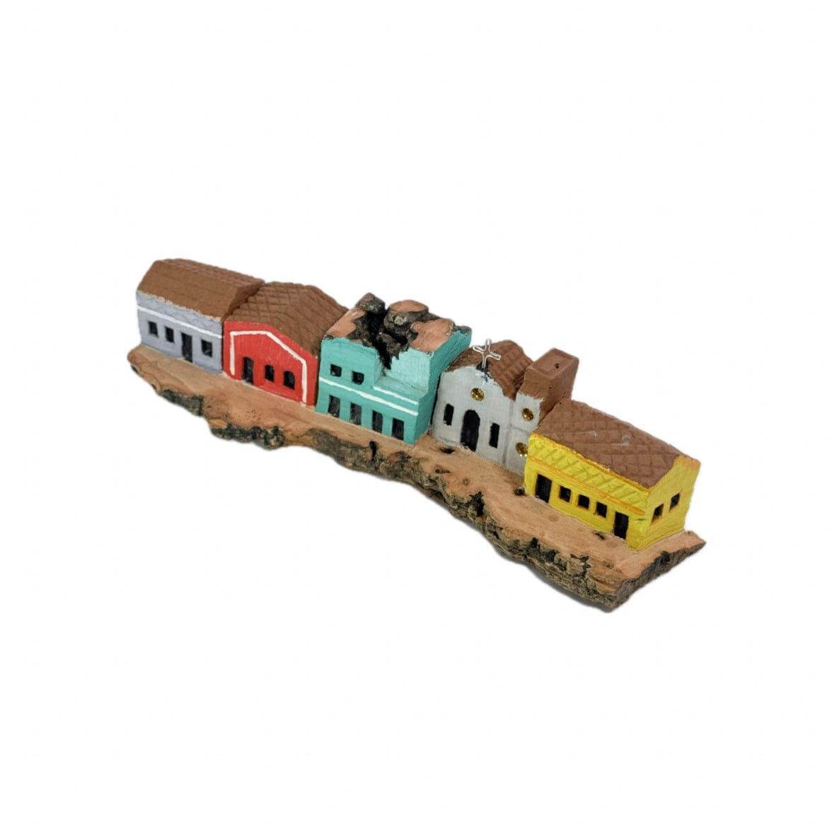 Escultura Casinha Talhada na Madeira CMS G 02