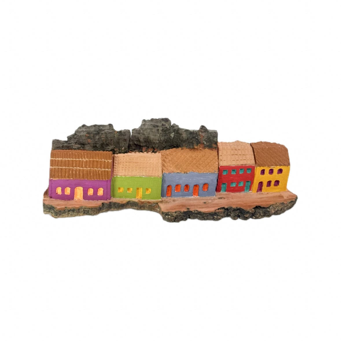 Escultura Casinha Talhada na Madeira CMS G 03