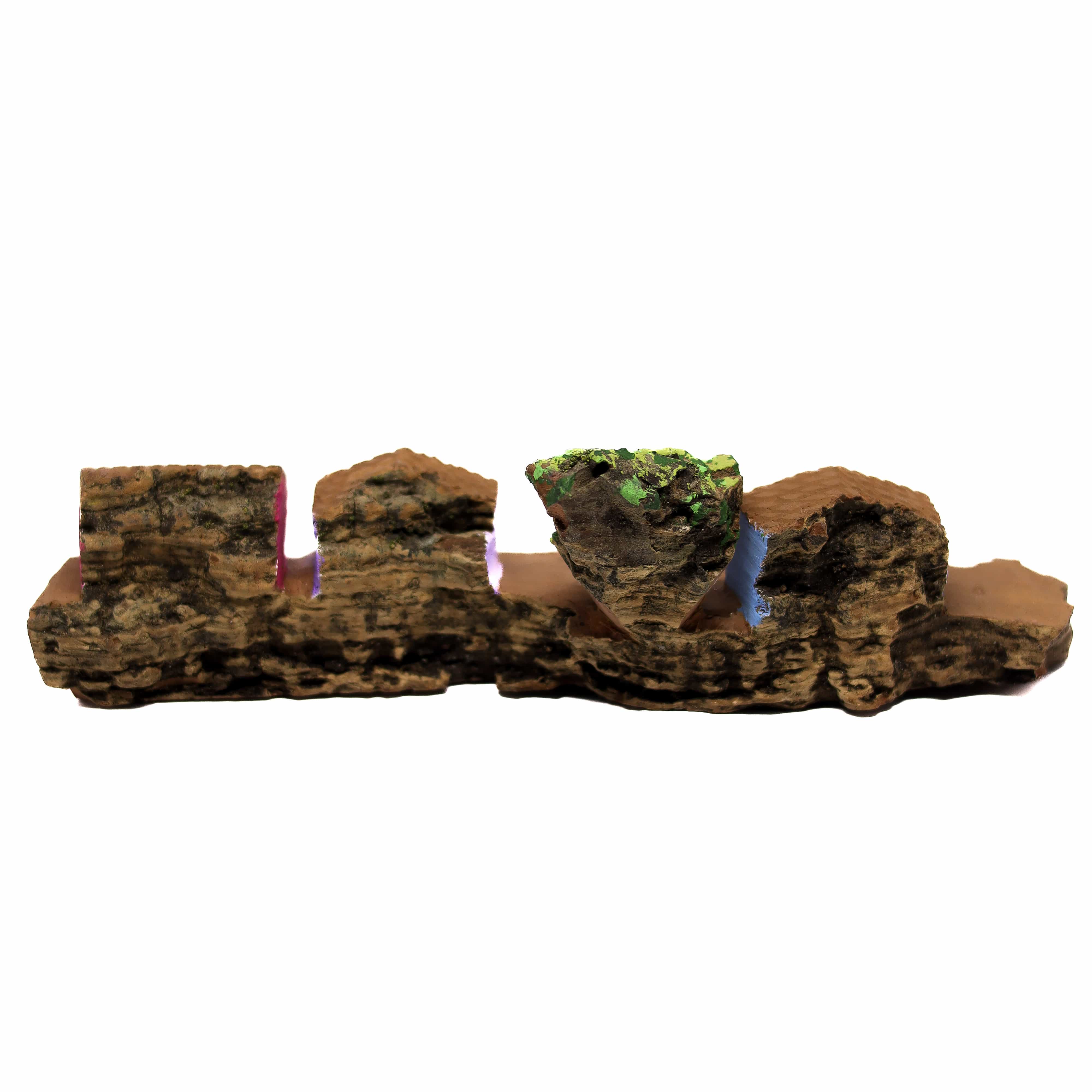 Escultura Casinha Talhada na Madeira CMS G 04