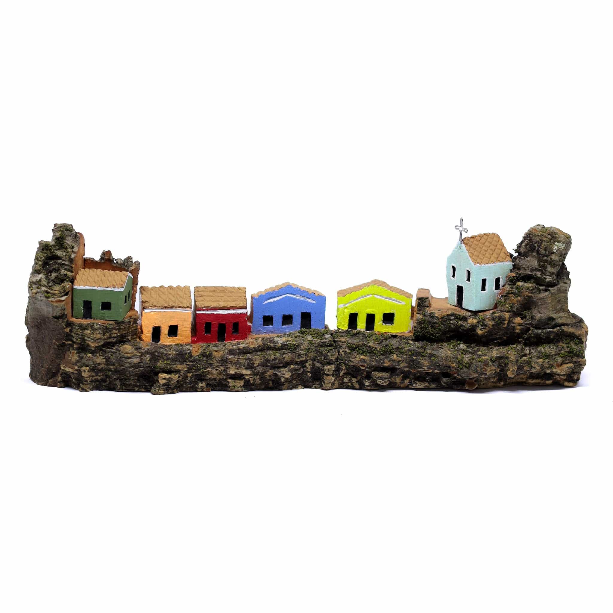 Escultura Casinha Talhada na Madeira CMS G 05