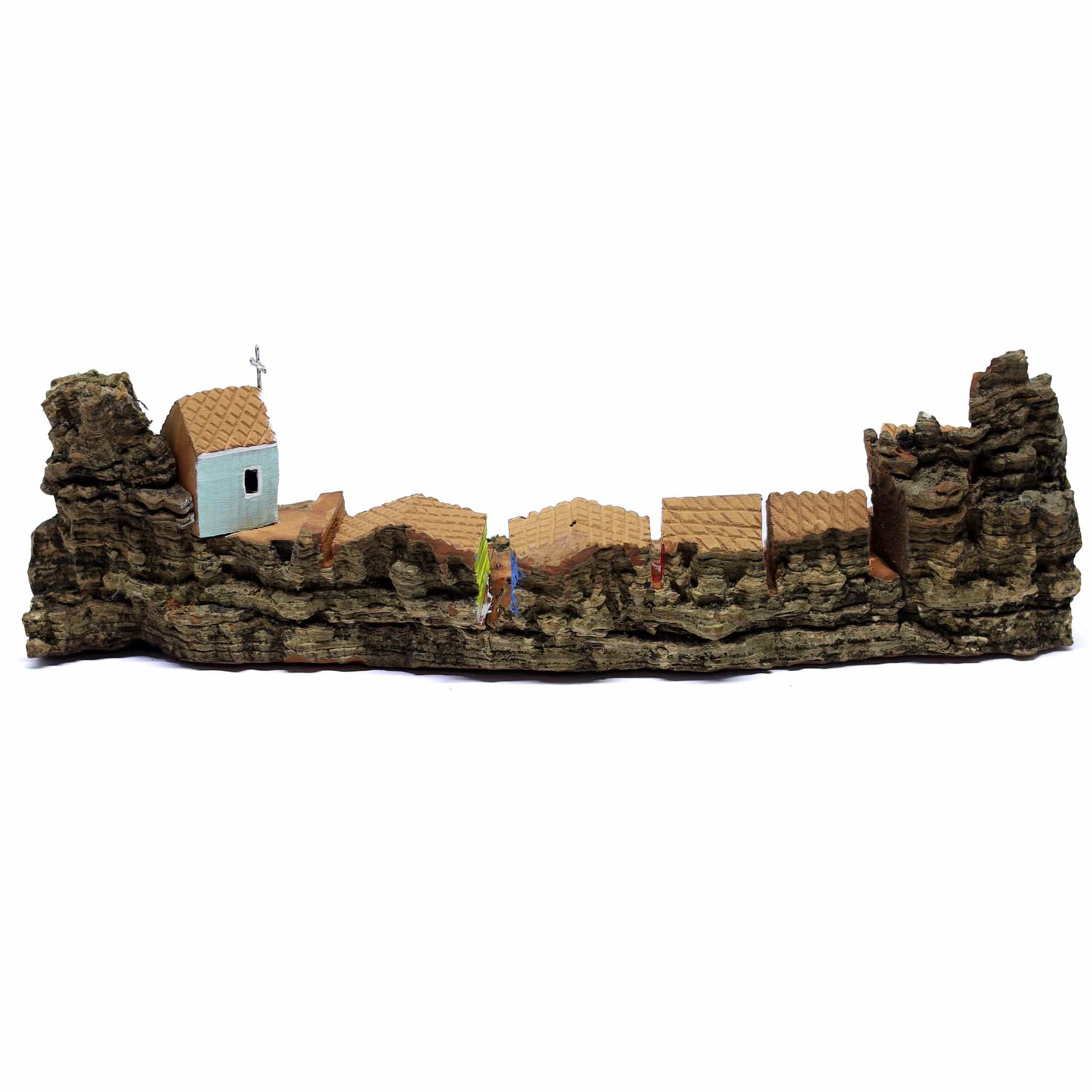 Escultura Casinha Talhada na Madeira CMS G 05