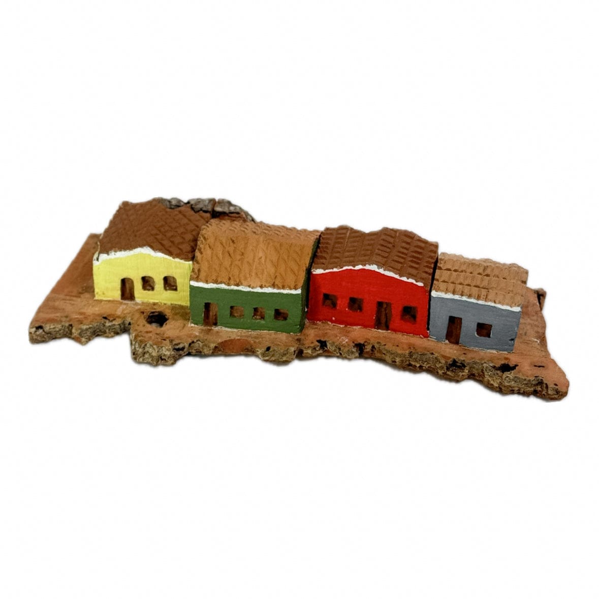 Escultura Casinha Talhada na Madeira CMS M 05