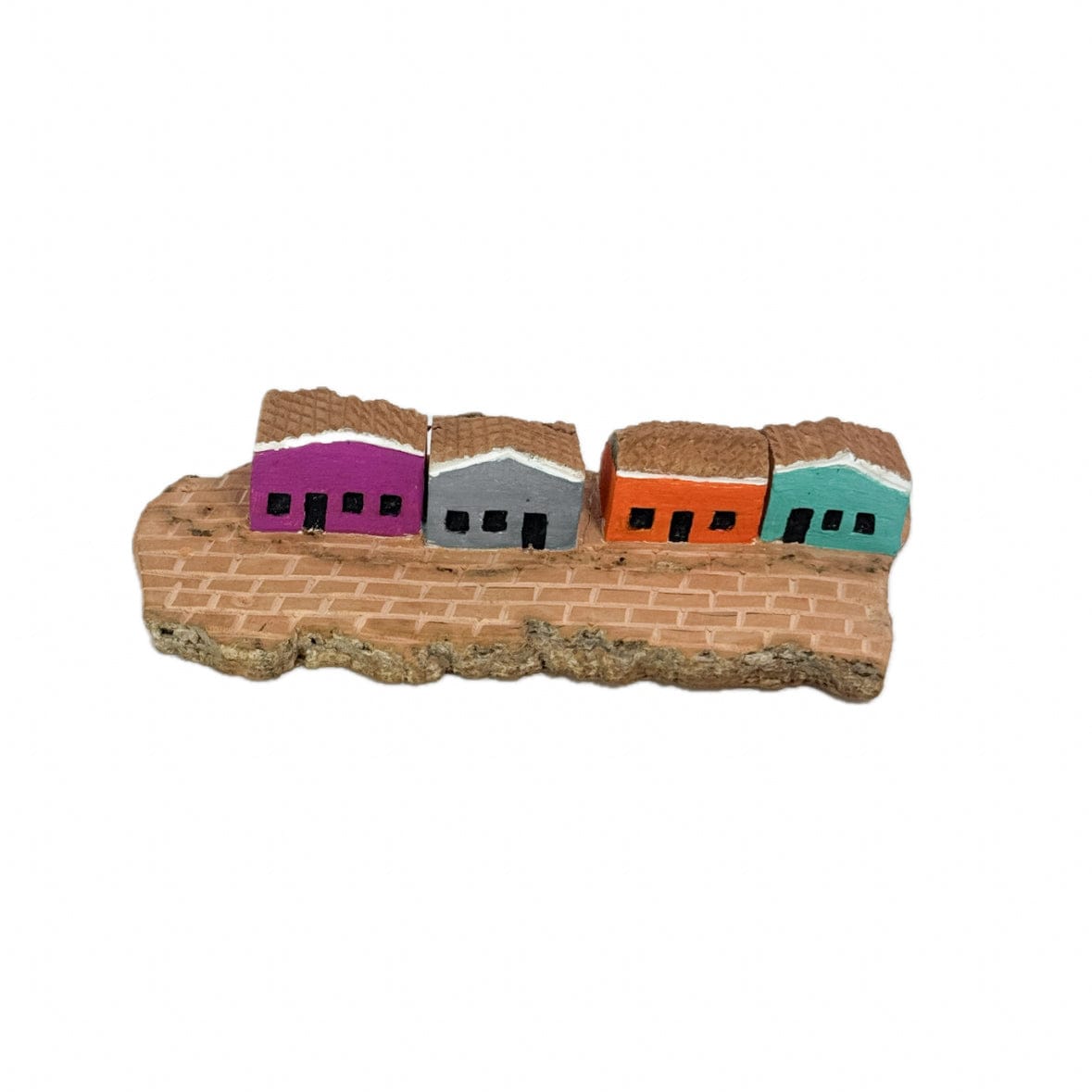 Escultura Casinha Talhada na Madeira CMS M 06